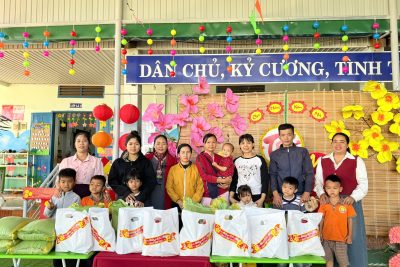 Xuân yêu thương chia sẻ hơi ấm Tết Nguyên đán Bính Ngọ năm 2026 của Trường Mầm non Ea Pốk